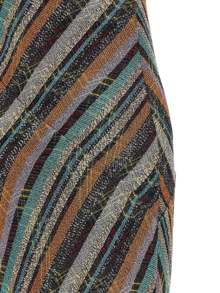 Missoni Multicolor Viscose Long Dress