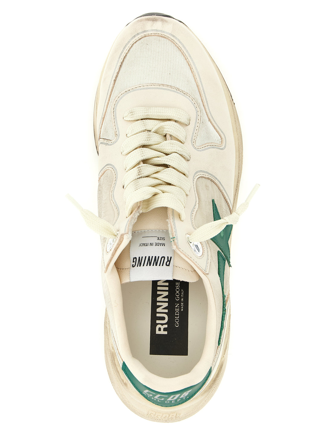 Golden Goose Bicolor Leather Athletic Sneakers