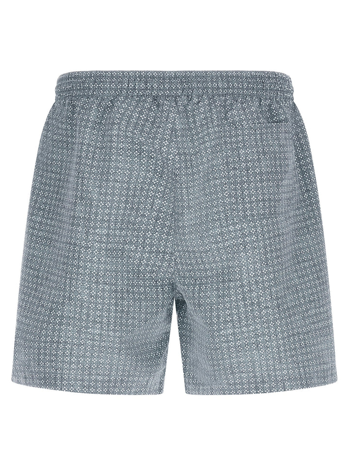 Brunello Cucinelli Blue Polyester Swim Shorts