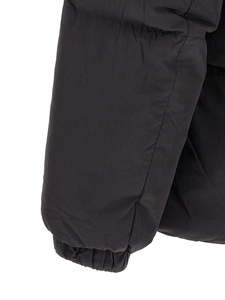 Diesel Black Polyamide Full-Length Jacket