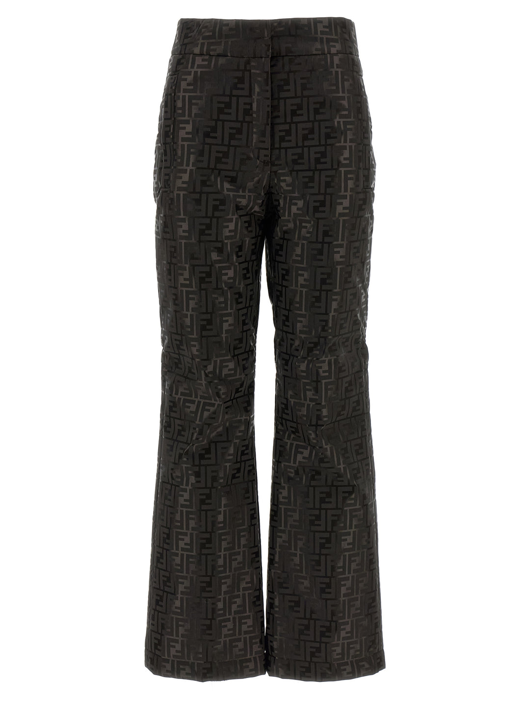 Fendi Brown Cotton Athletic Pants