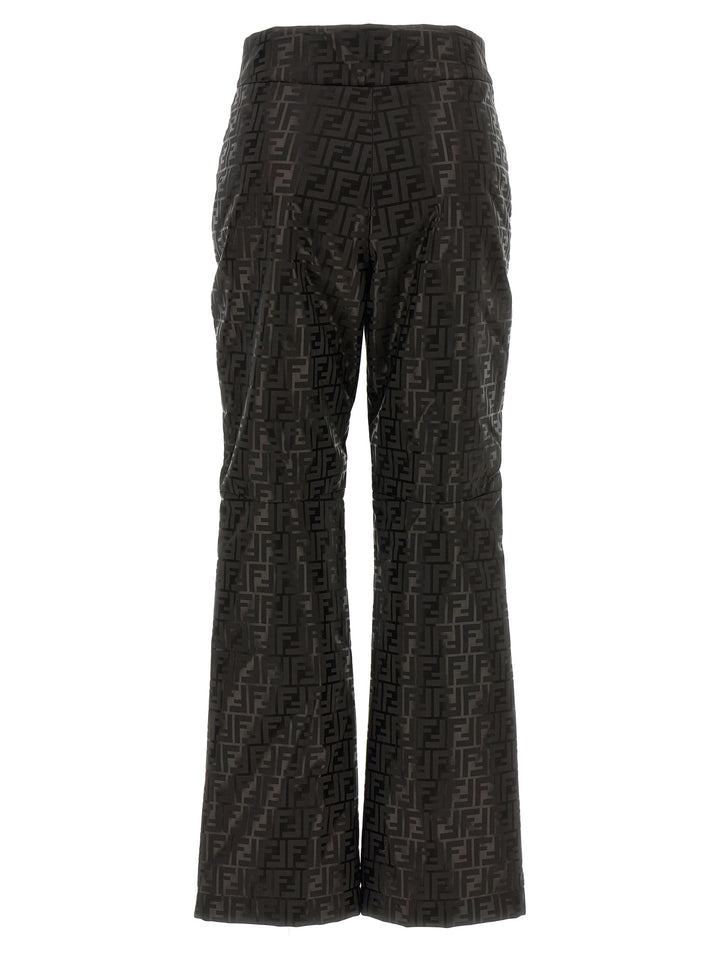 Fendi Brown Cotton Athletic Pants
