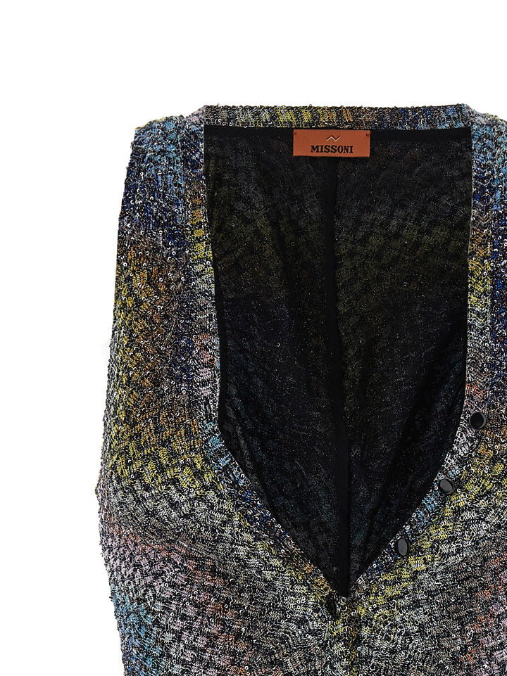 Missoni Multicolor Viscose One-Piece Swimsuit