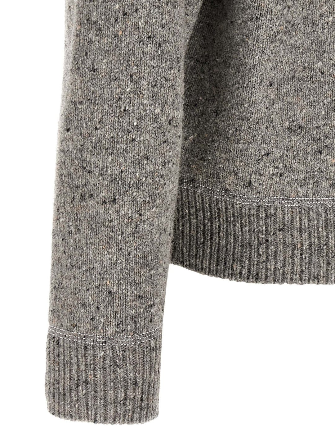 Dsquared² Gray Wool Cardigan