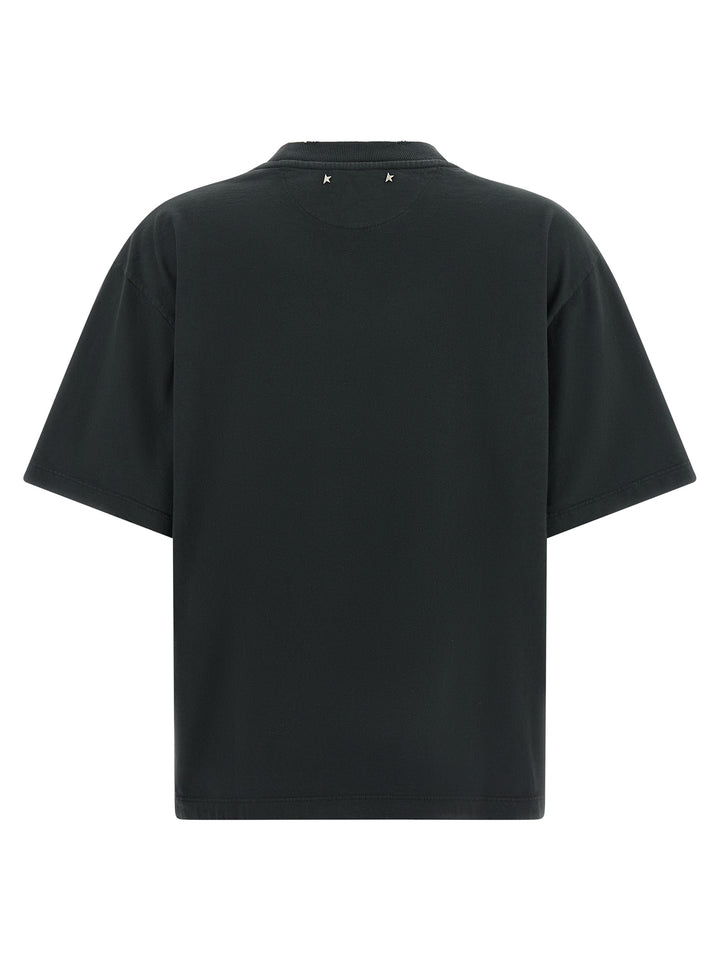 Golden Goose Black Cotton T-Shirt