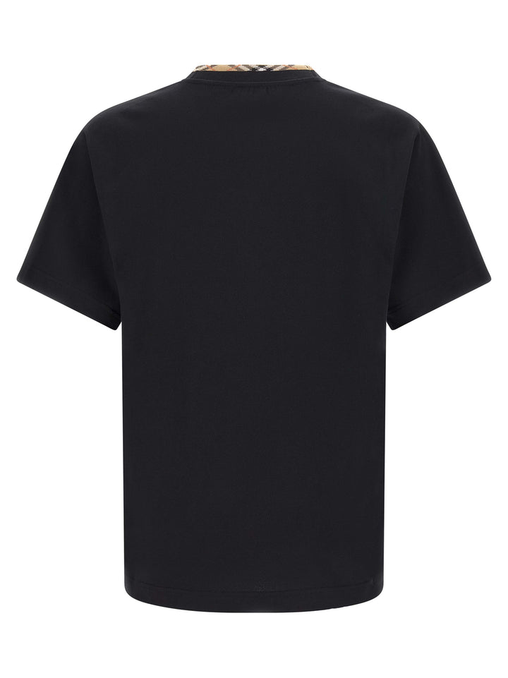 Burberry Black Cotton T-Shirt