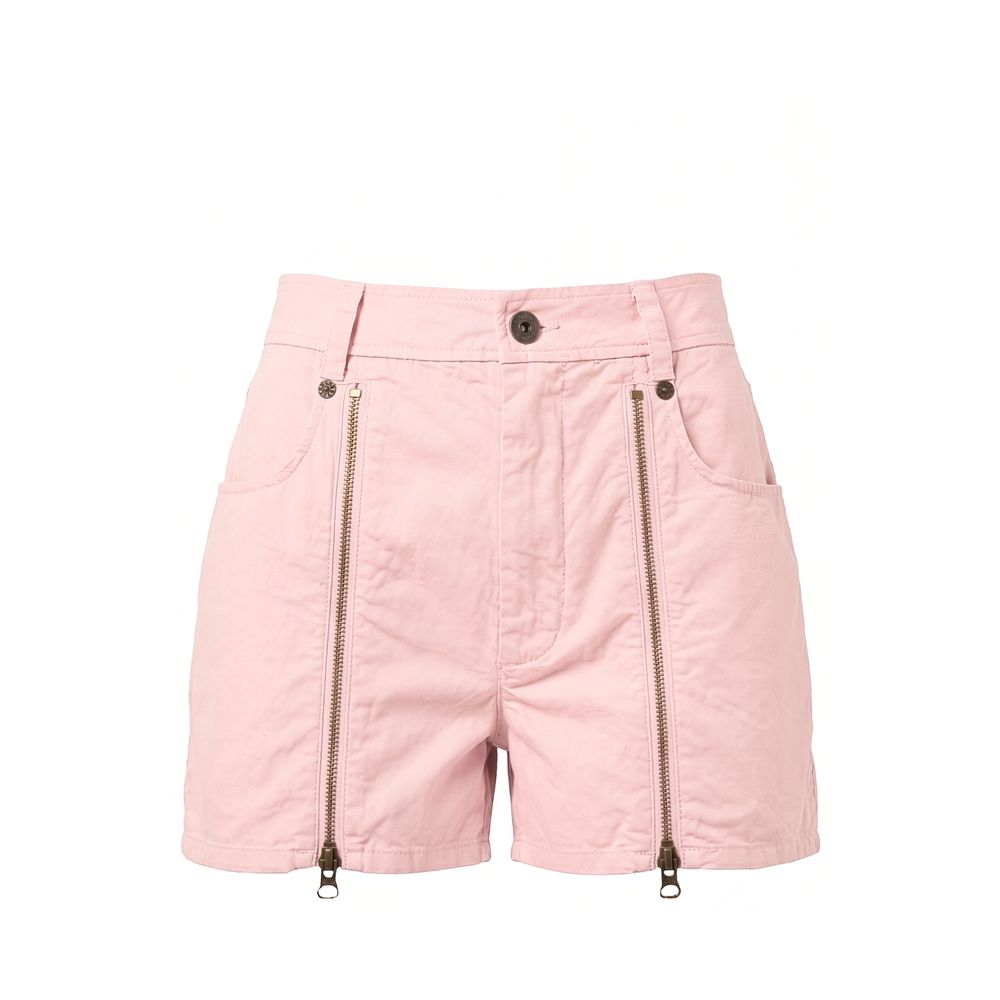 Mr&amp;Mrs Italy Pink Cotton Women Shorts