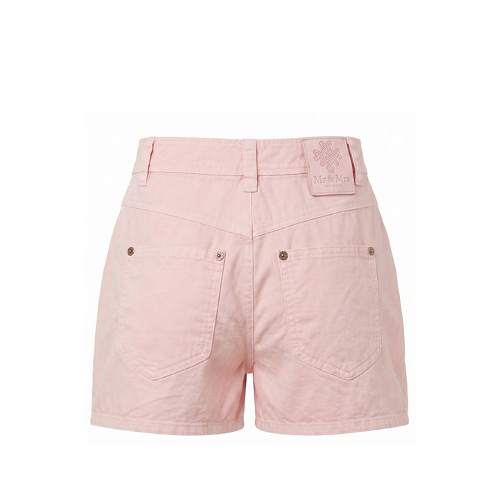 Mr&amp;Mrs Italy Pink Cotton Women Shorts