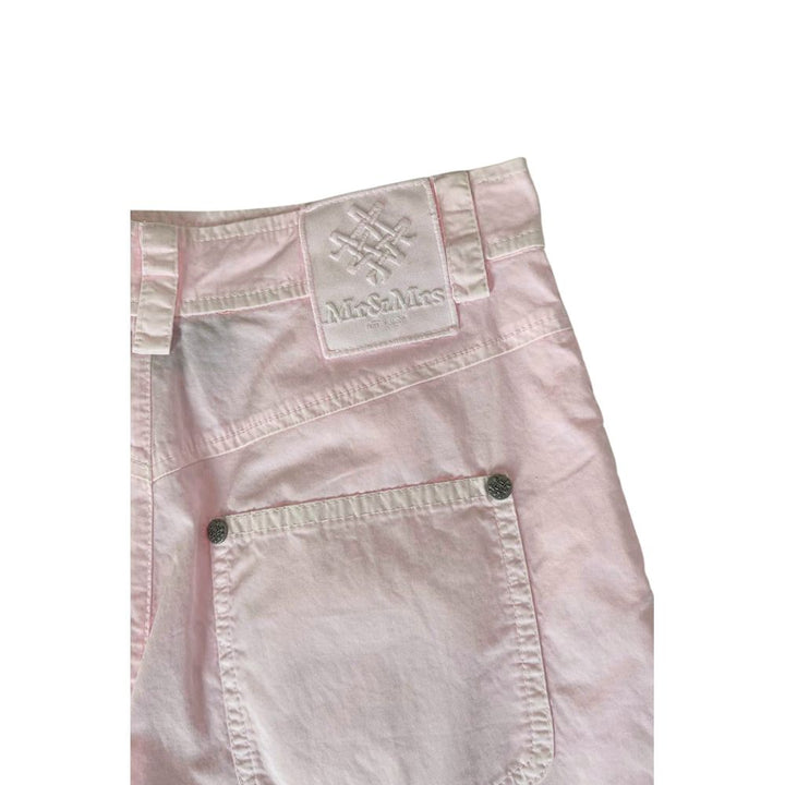 Mr&amp;Mrs Italy Pink Cotton Women Shorts