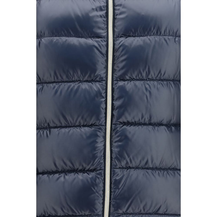 Herno Blue Polyamide Full-Length Jacket