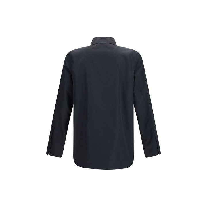 Gucci Black Polyamide Full-Length Jacket