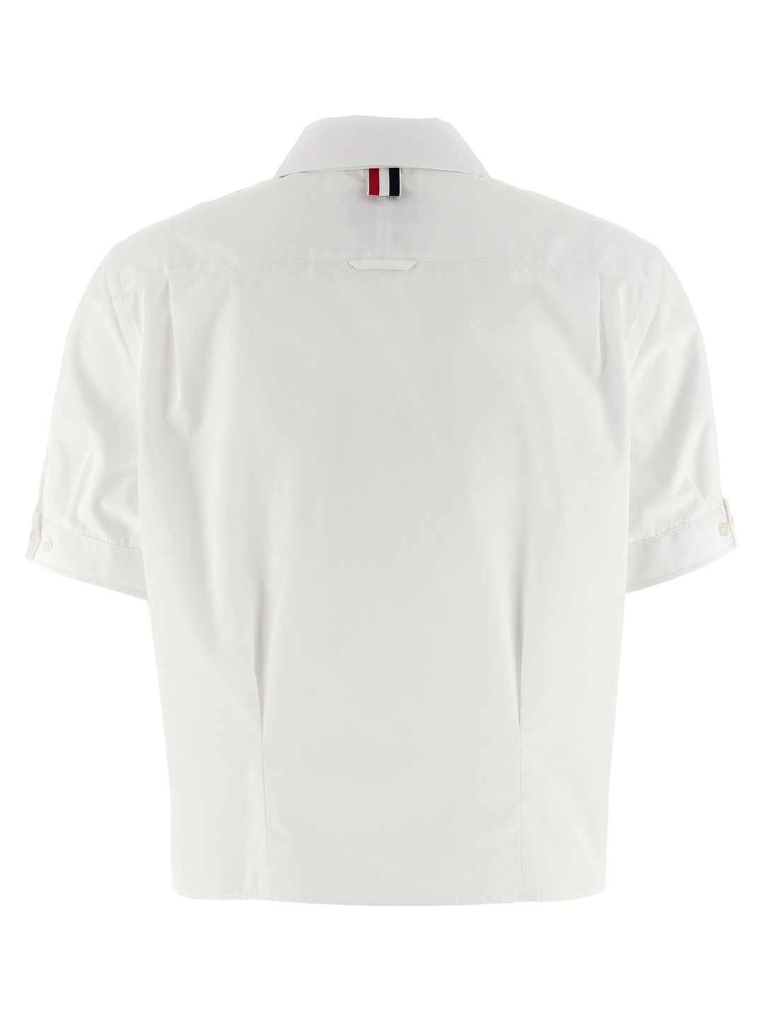 Thom Browne White Cotton Blouse