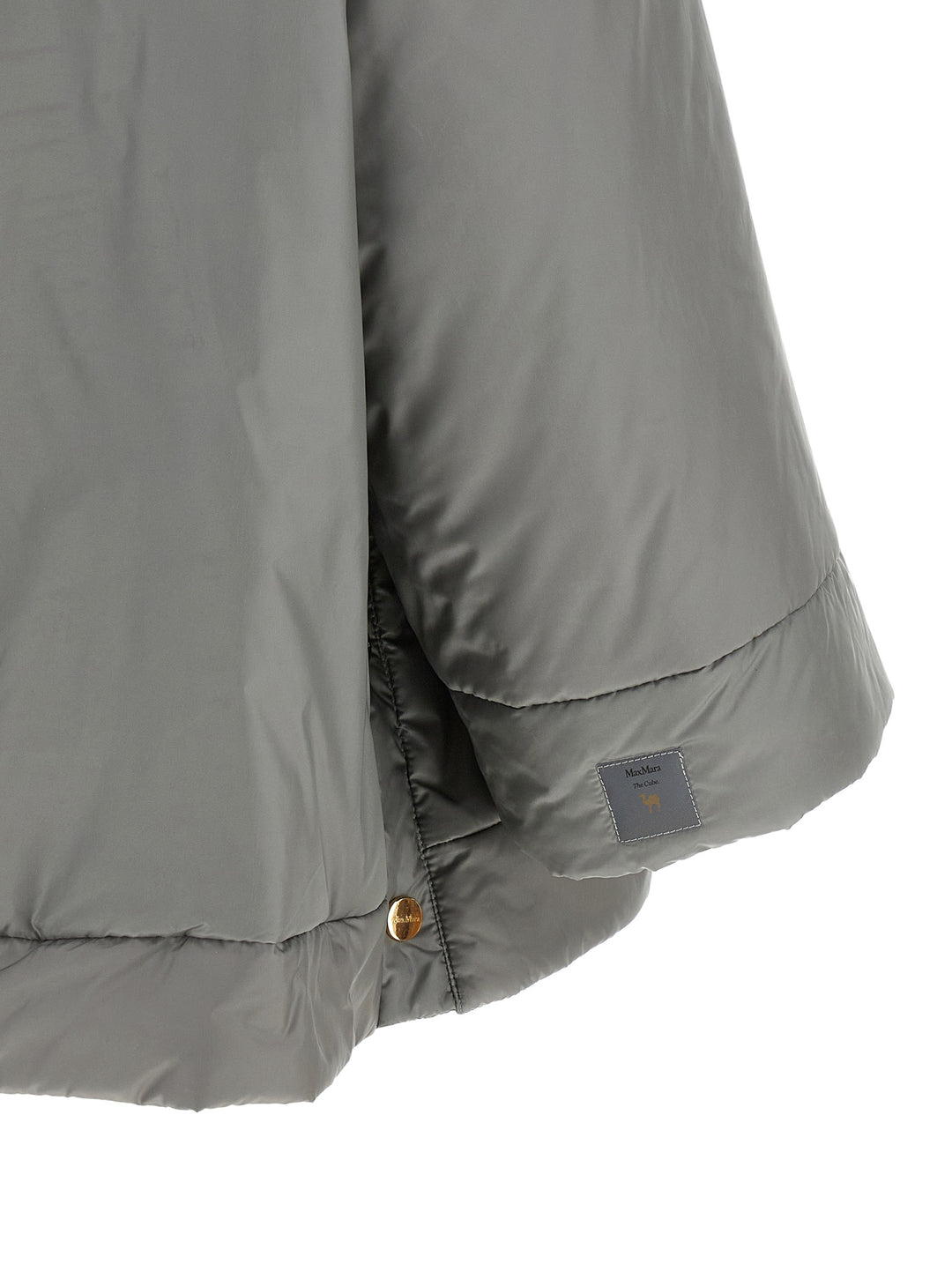 Max Mara Gray Polyester Shell Jacket