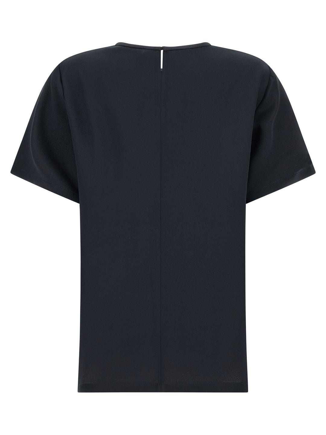Max Mara Black Silk Blouse