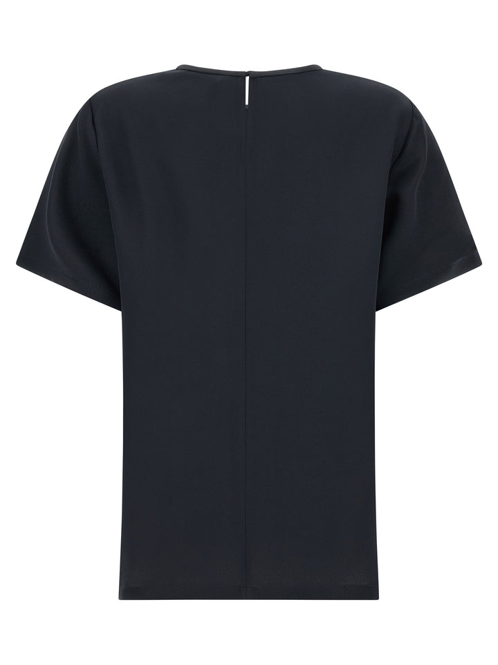 Max Mara Black Silk Blouse