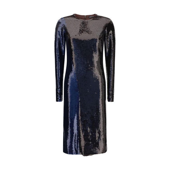 Tom Ford Blue Polyamide Cocktail Dress