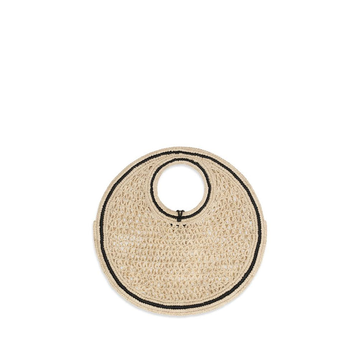 Jacquemus Beige Raffia Handbag
