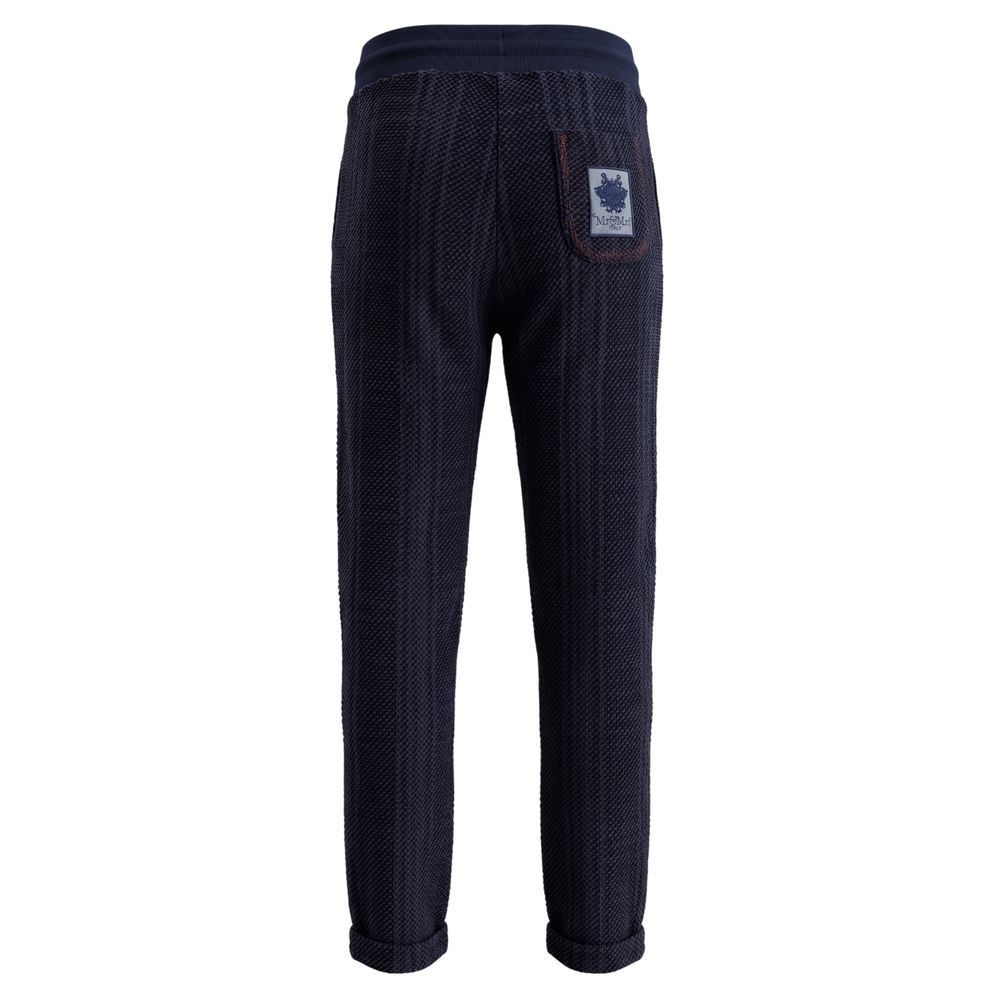 Mr&amp;Mrs Italy Blue Knit Women Pants
