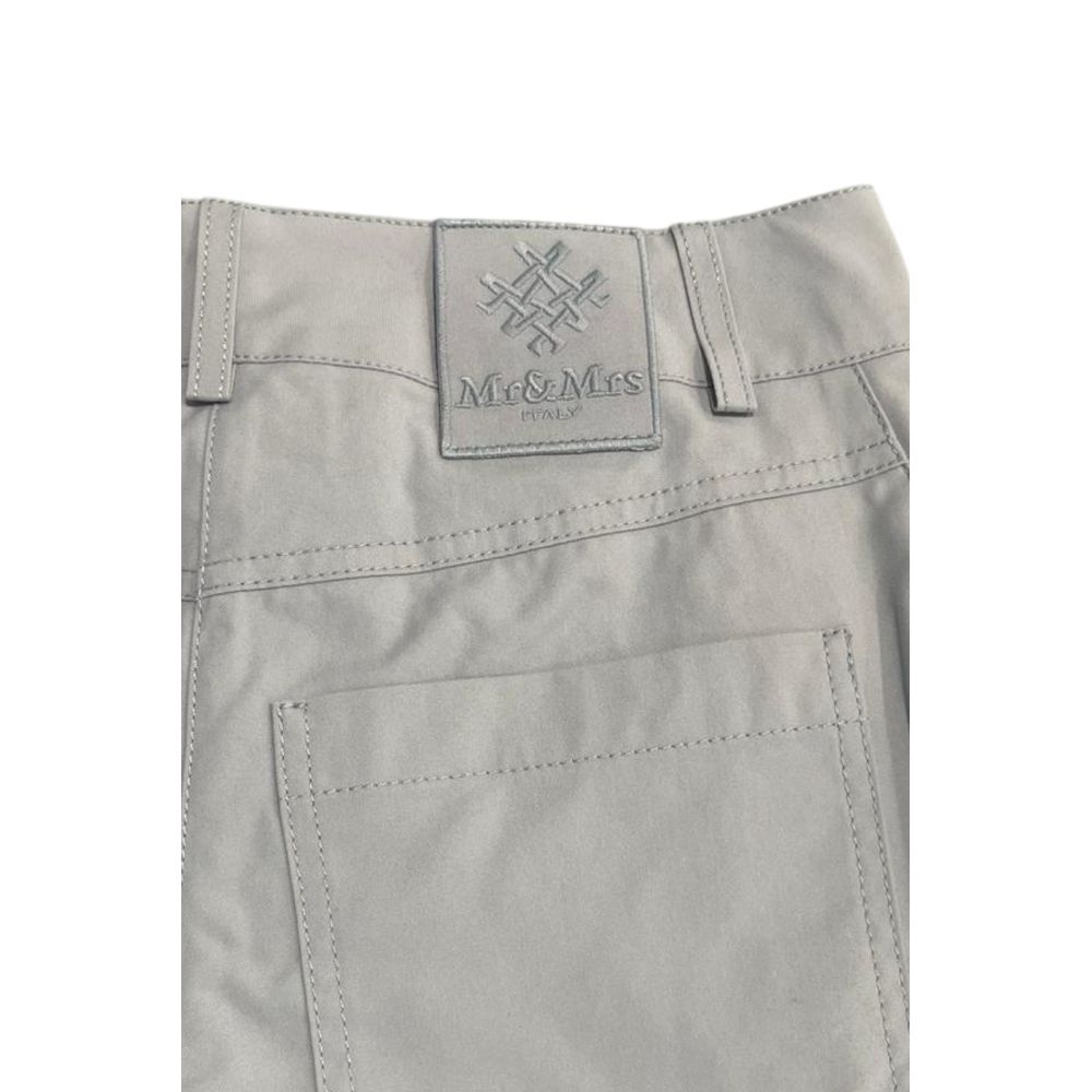 Mr&amp;Mrs Italy Grey Cotton Women Pants