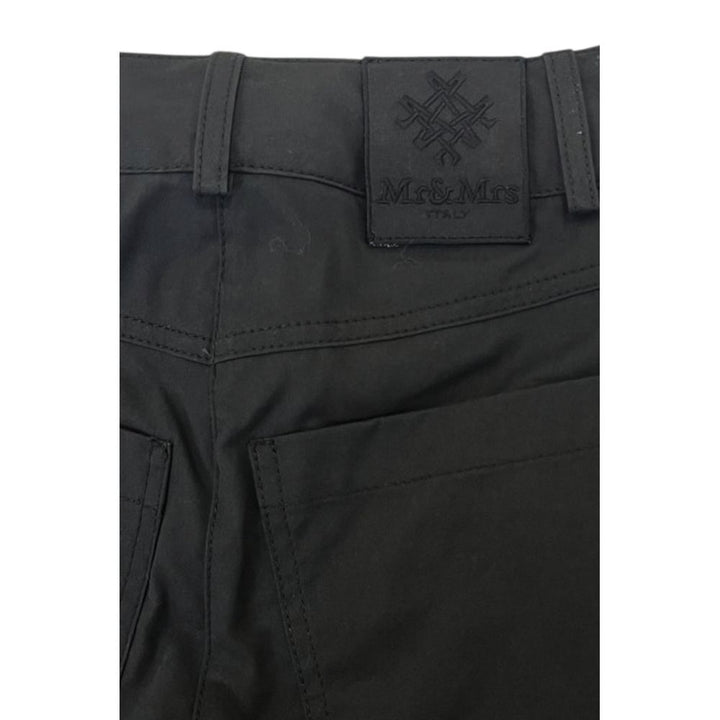Mr&amp;Mrs Italy Black Cotton Women Pants