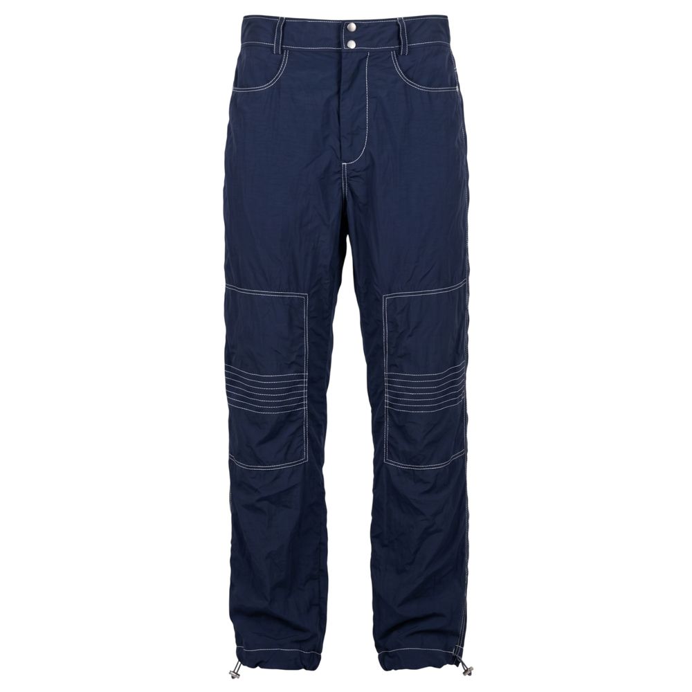 Mr&amp;Mrs Italy Blue Polyamide Men Pants