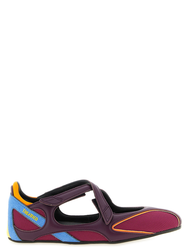 The Attico Multicolor Polyethylene Ballet Flats