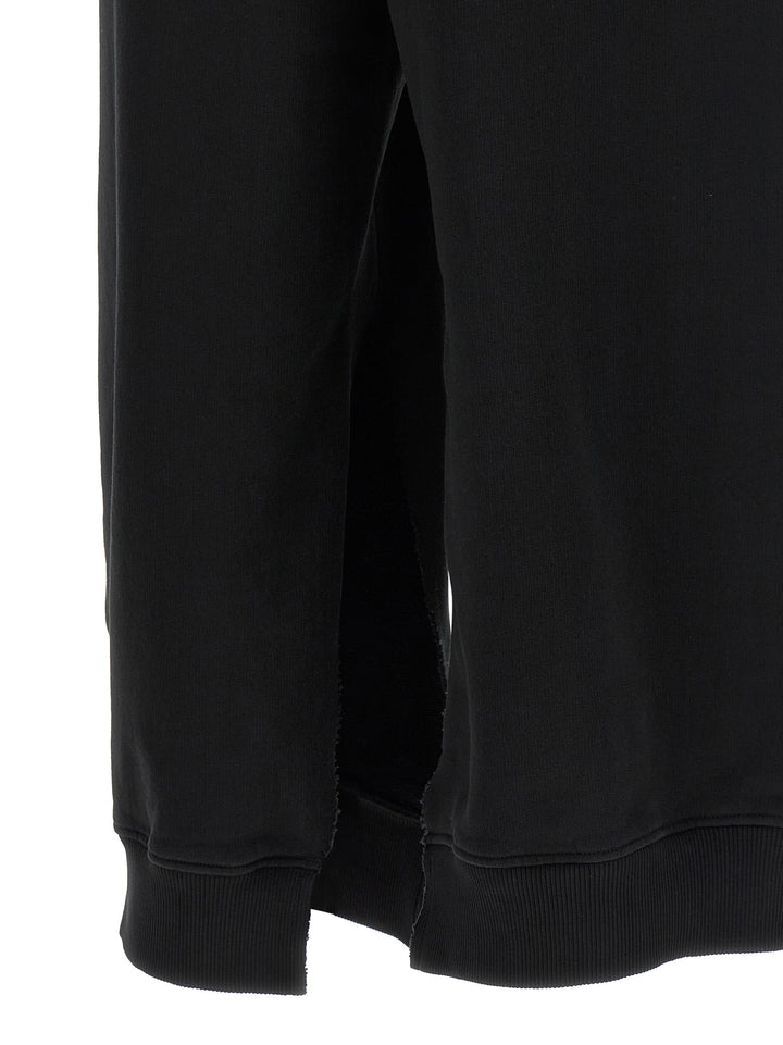 MM6 Maison Margiela Black Cotton Joggers (Workout Pants)