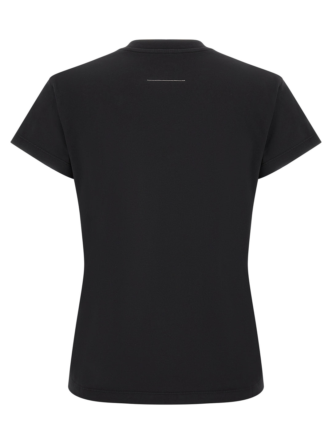 MM6 Maison Margiela Black Cotton T-Shirt