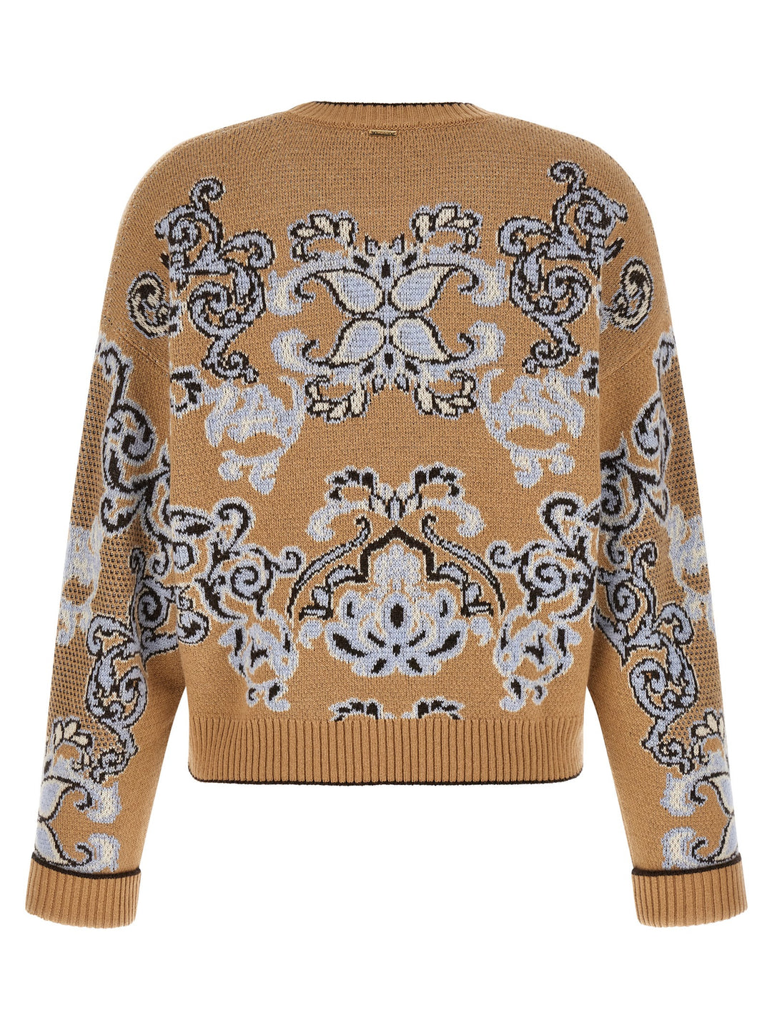 Twinset Brown Wool Cardigan