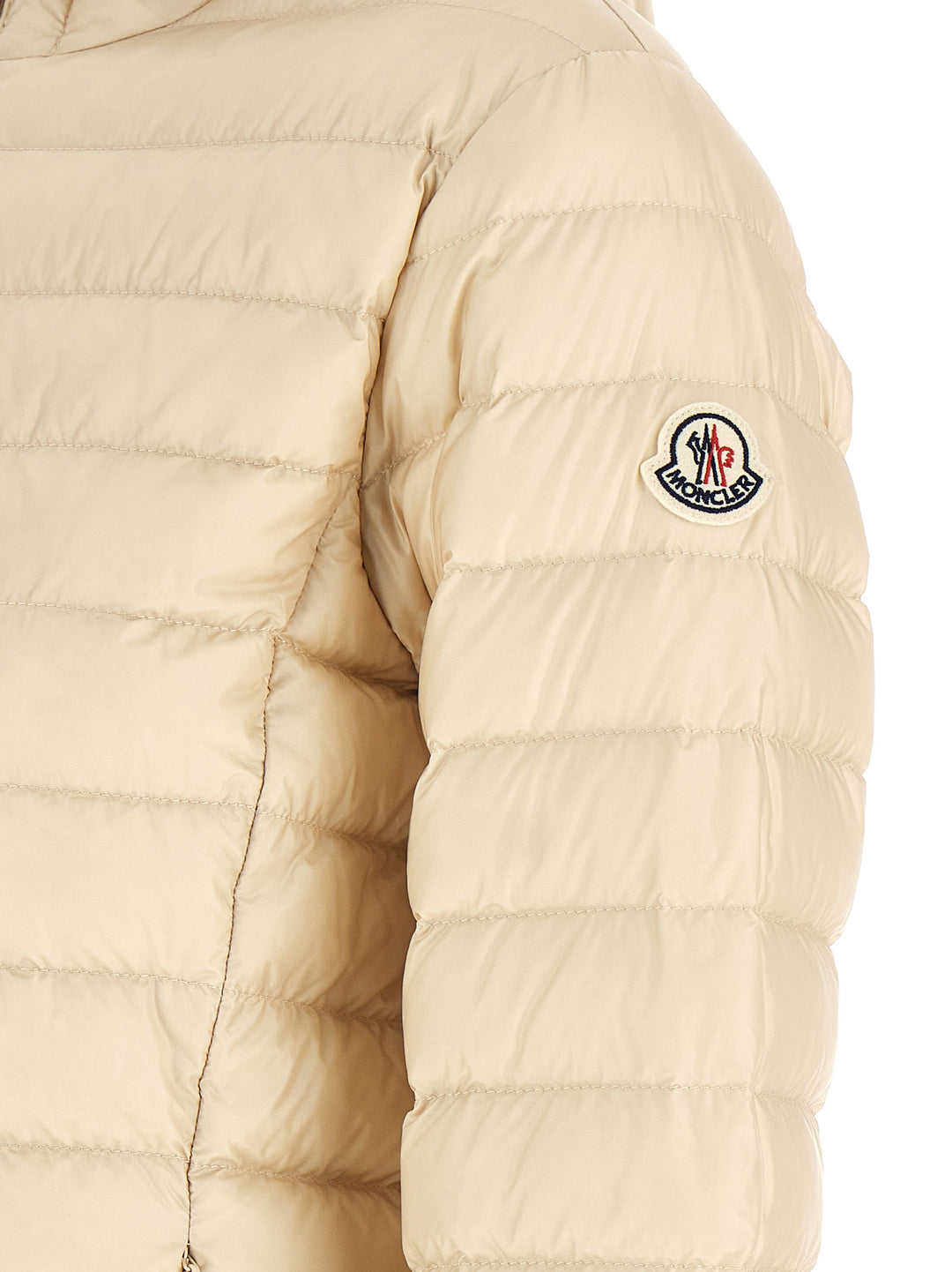 Moncler Beige Polyamide Full-Length Jacket