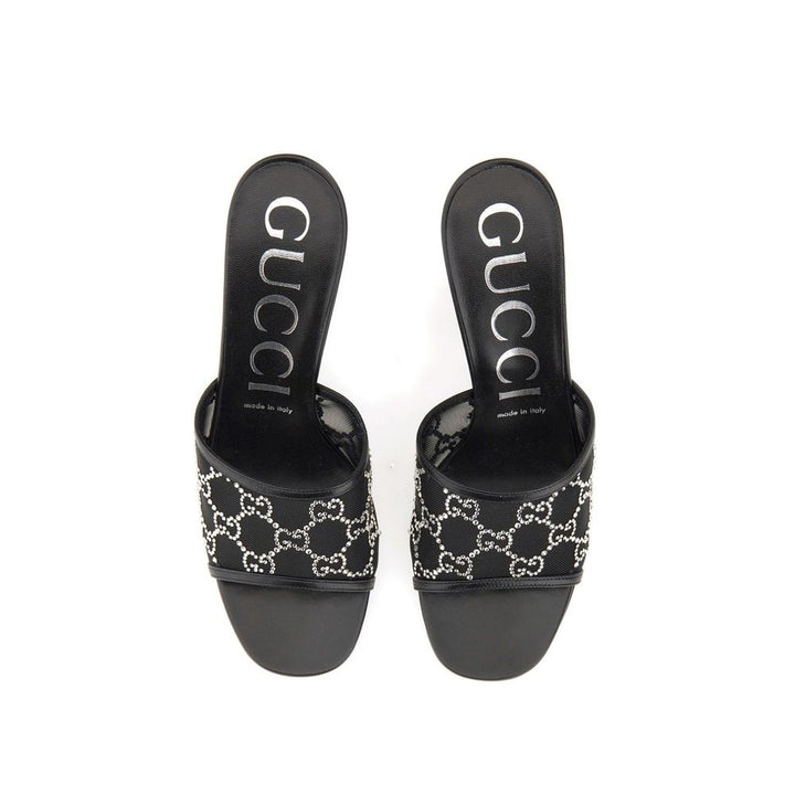 Gucci Black Polyamide Mules
