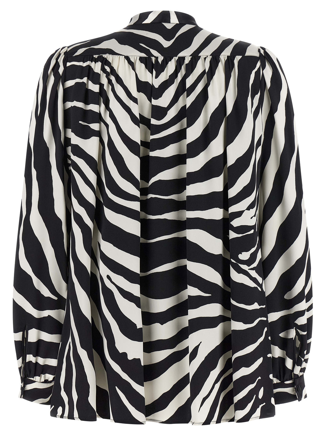 Dolce &amp; Gabbana Bicolor Silk Blouse