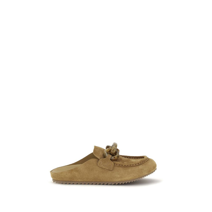 Pedro García Beige Calf Leather Bos Taurus Moccassin