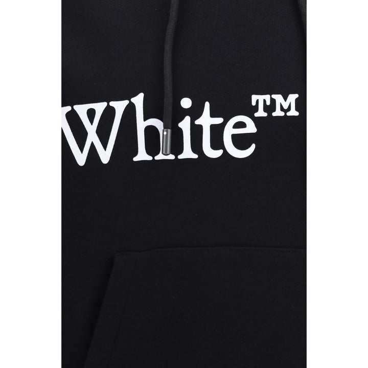Off-White Black Cotton Sweatshirt