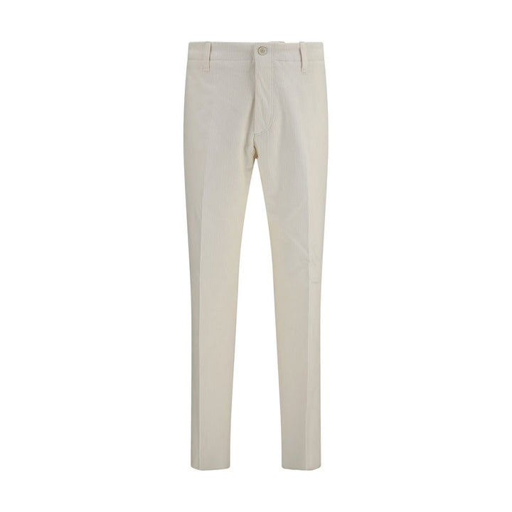 Lardini Beige Viscose Casual Pants