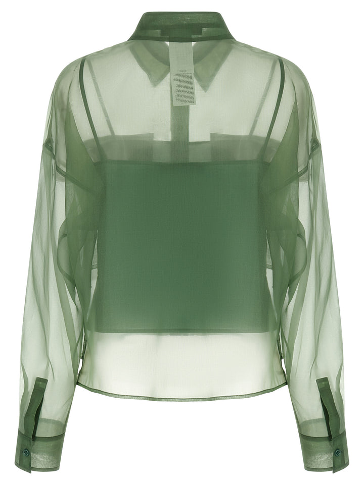 Max Mara Bicolor Cotton Blouse