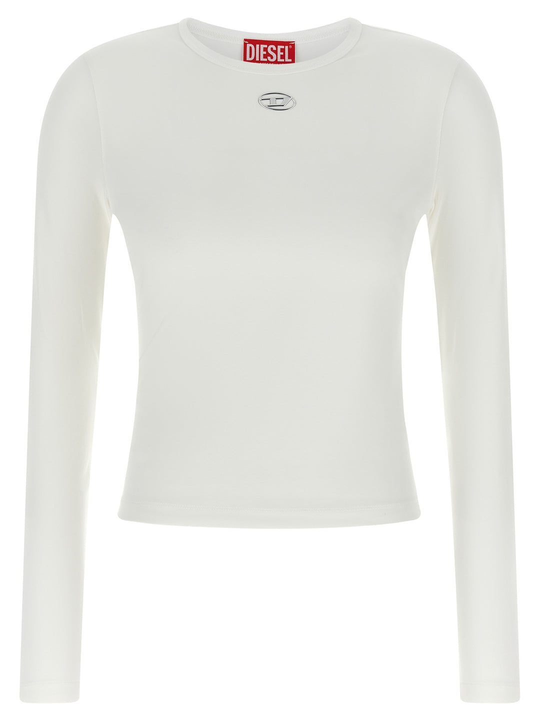 Diesel White Cotton Sportswear