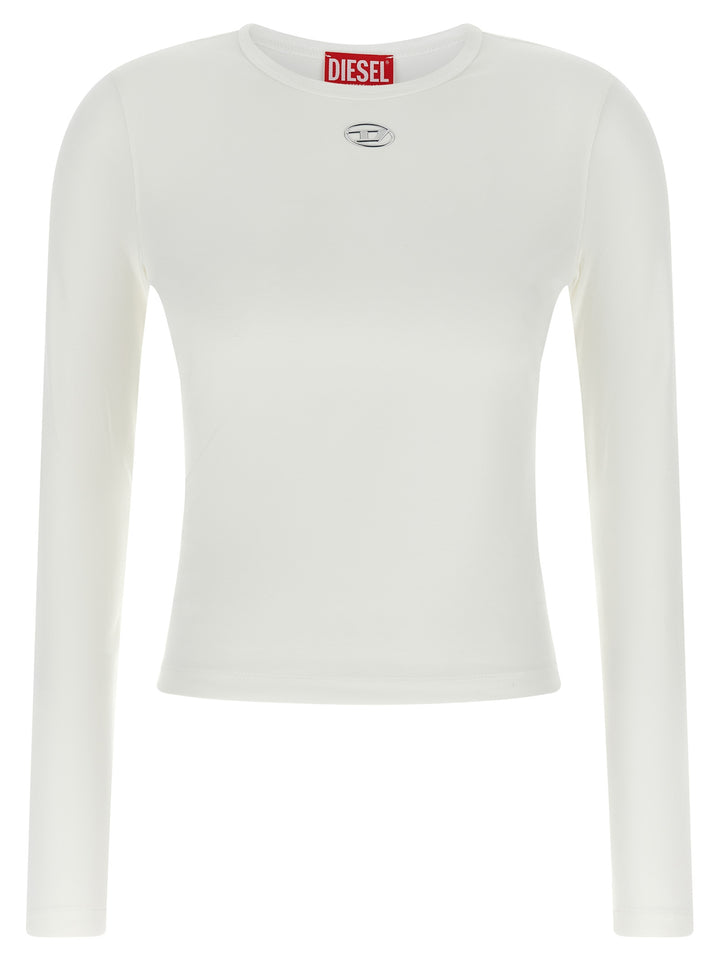 Diesel White Cotton Sportswear