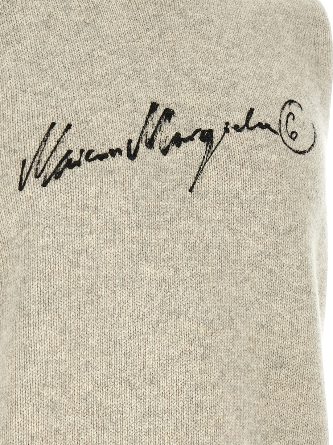 MM6 Maison Margiela Gray Wool Sweatshirt