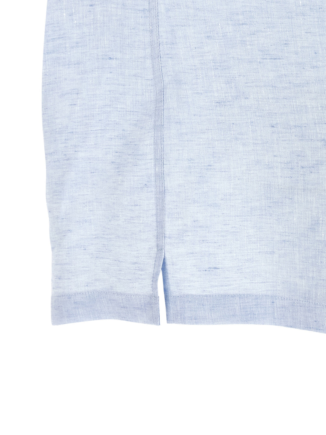 Brunello Cucinelli Blue Linen Blouse