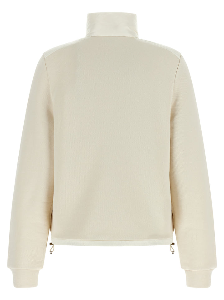 Moncler White Polyamide Cardigan