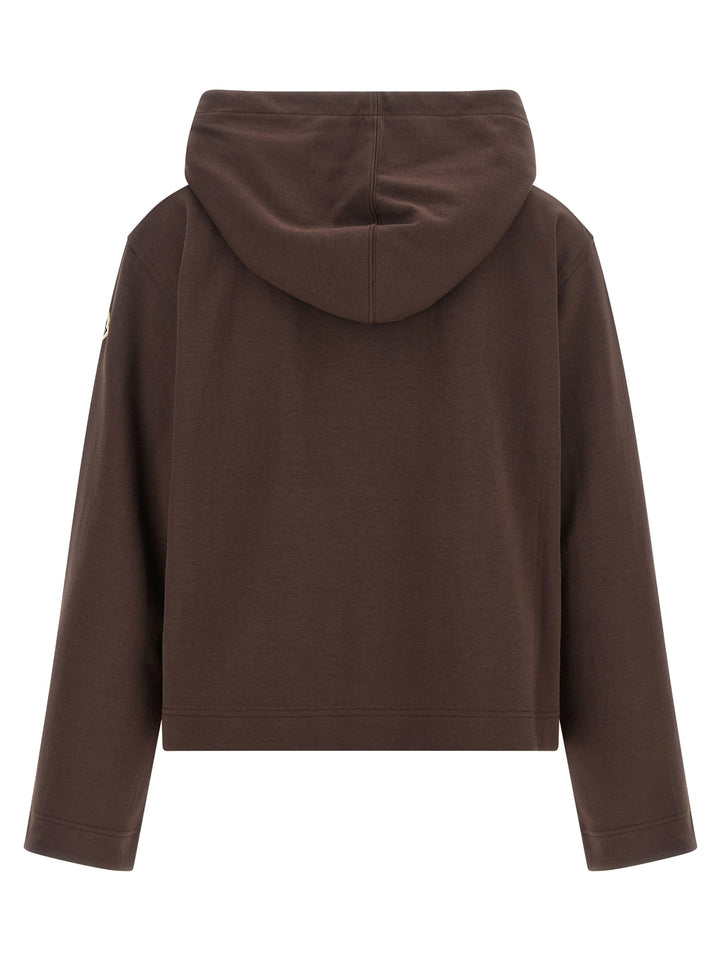 Moncler Brown Cotton Sweatshirt