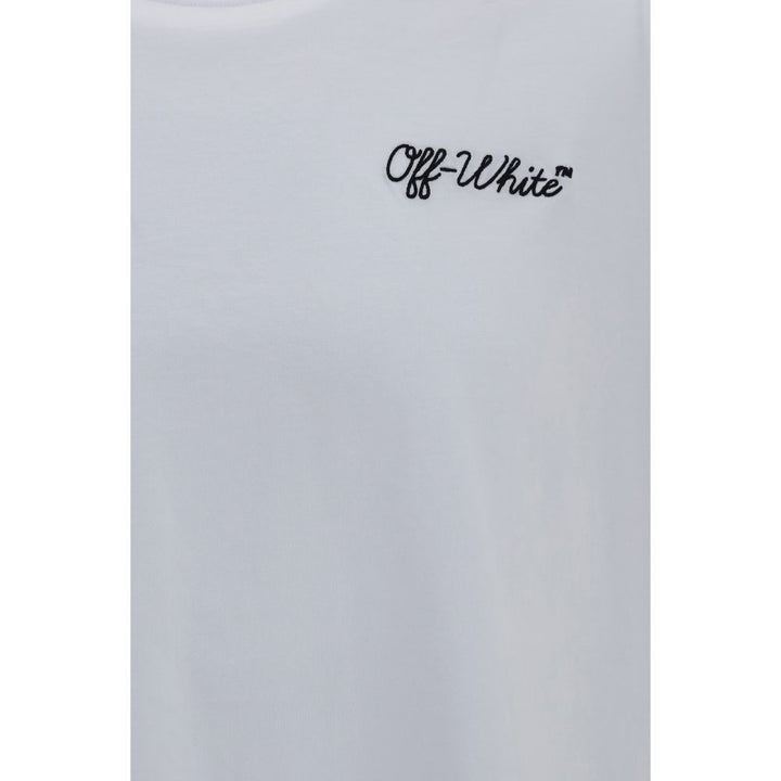 Off-White White Cotton T-Shirt