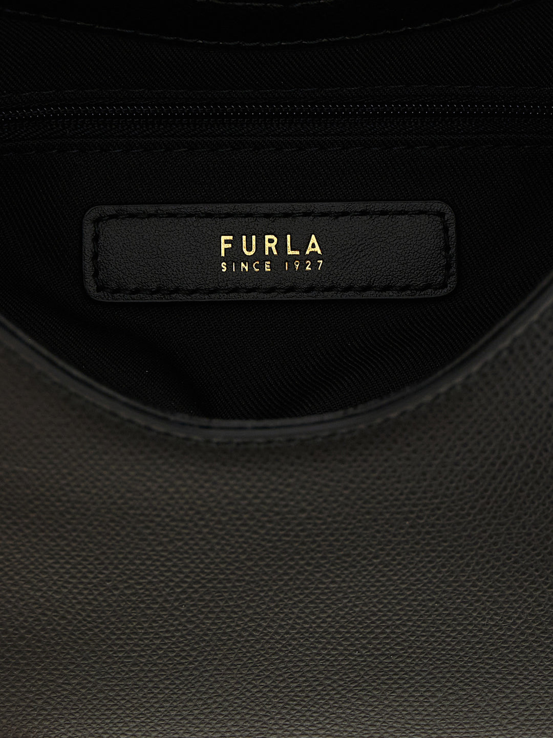 Furla Black Calfskin Handbag