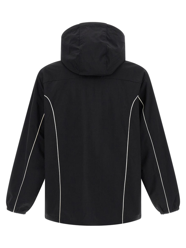 Diesel Black Polyamide Shell Jacket