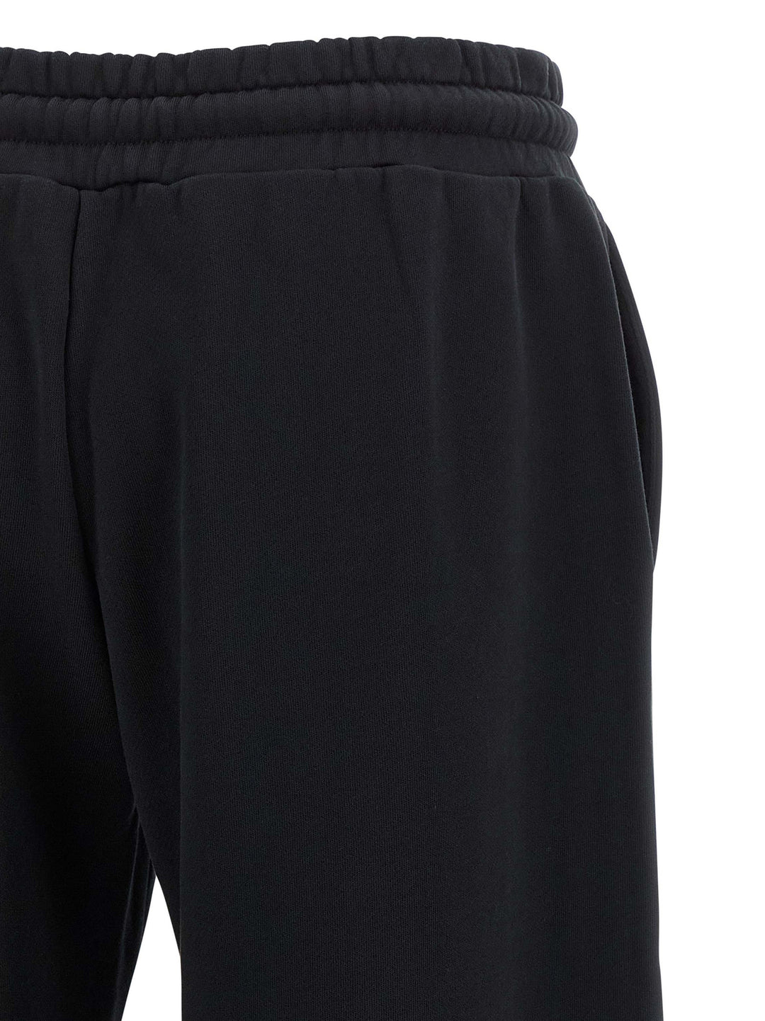 Off-White Black Cotton Joggers (Workout Pants)
