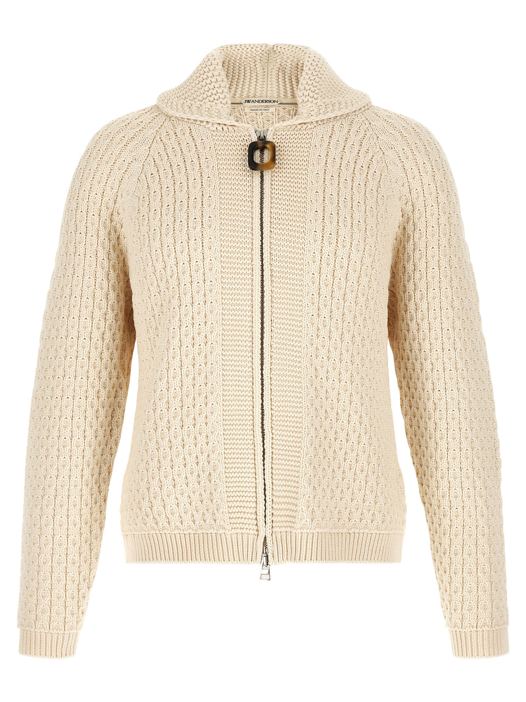 J.W.Anderson White Cotton Cardigan