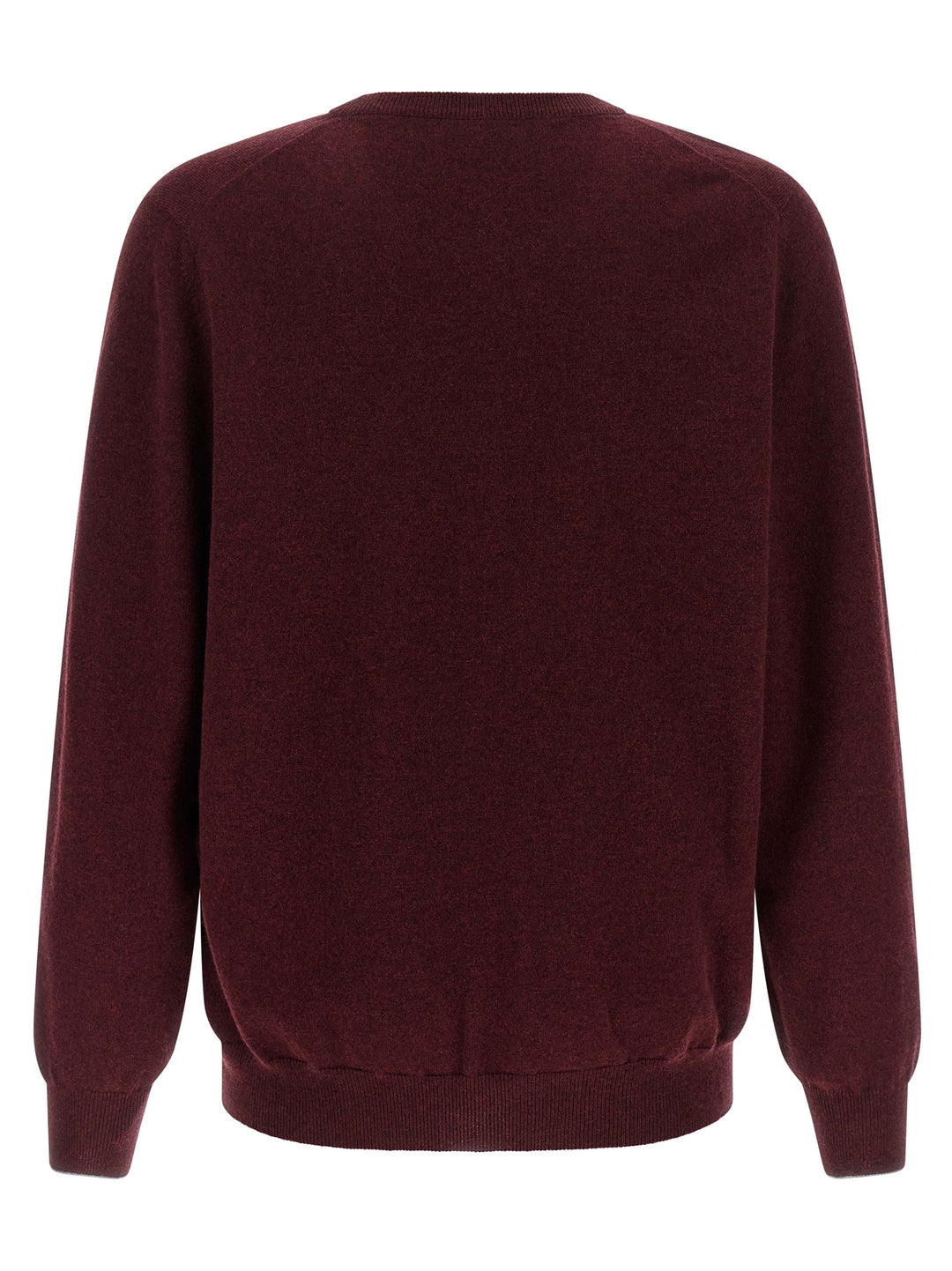 Brunello Cucinelli Bordeaux Cashmere Cardigan