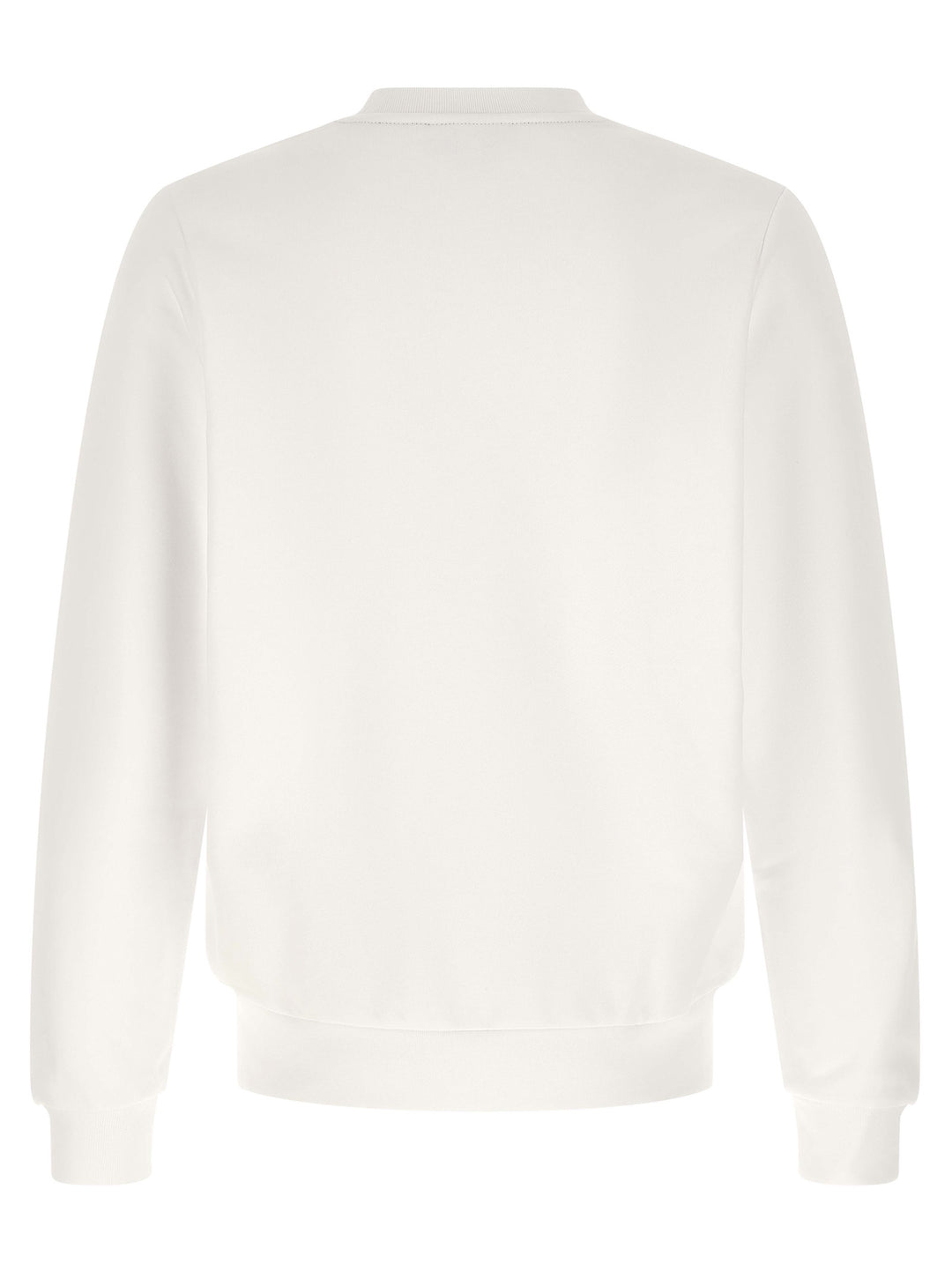 Lacoste White Cotton Sweatshirt