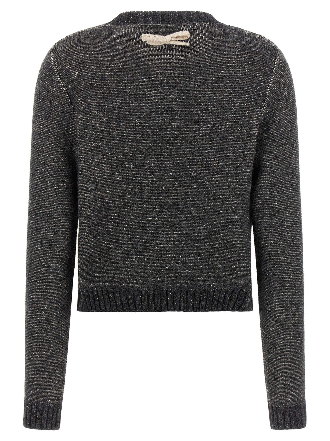 Moschino Gray Wool Cardigan